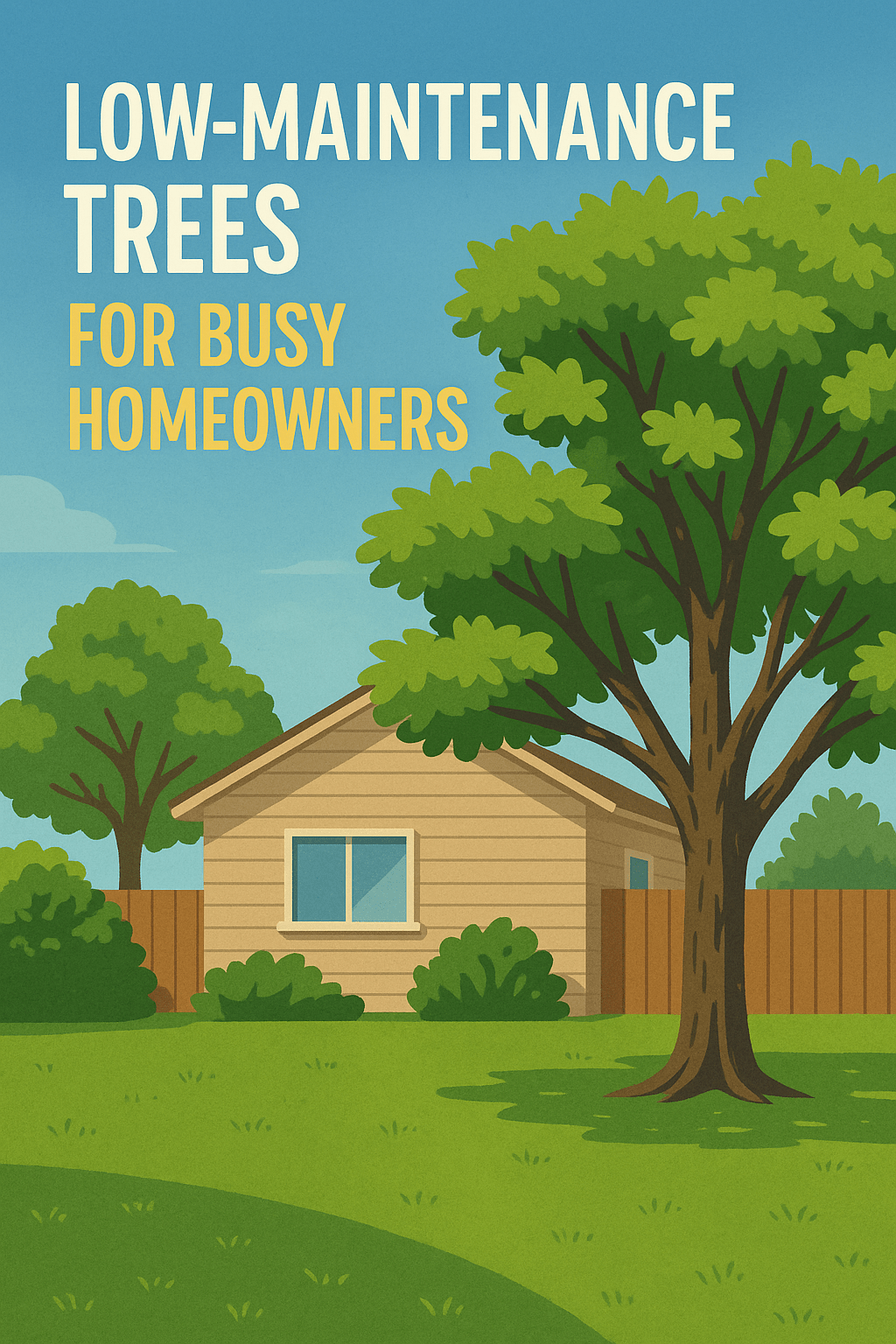 Low-Maintenance Trees for Busy&nbsp;Homeowners