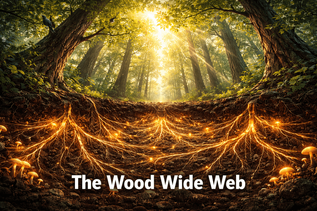 How Trees Communicate Through Underground Fungal Networks (The Wood Wide&nbsp;Web)